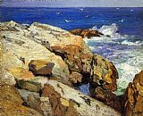 Edward Henry Potthast The Maine Coast painting